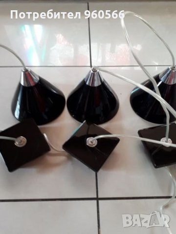 Дизайнерски италиански лампи, снимка 3 - Лампиони - 28991095