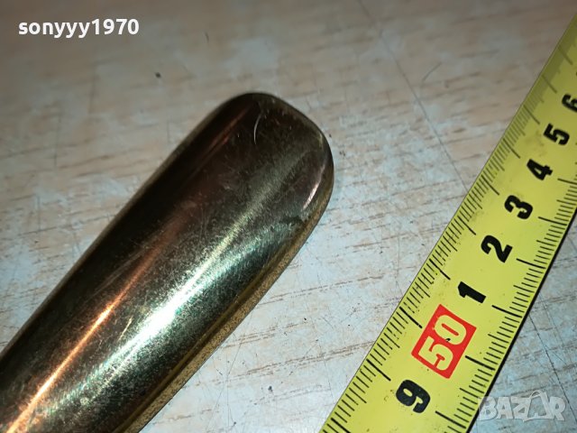 поръчана-ретро обувалка в златен цвят 1611221348, снимка 8 - Антикварни и старинни предмети - 38692120