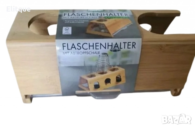 Поставка за бутилки с капене – практично решение за организиране и сушене, снимка 9 - Други - 52716474