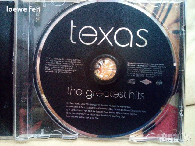 Texas, снимка 4 - CD дискове - 37772160
