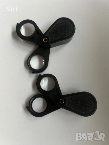 Лупи 6х -12х - два броя, снимка 3 - Нумизматика и бонистика - 53557482