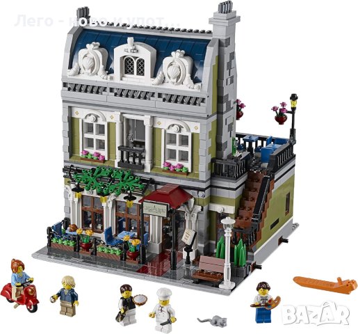 Употребявано LEGO Creator Expert Parisian Restaurant 10243, снимка 2 - Конструктори - 43272920