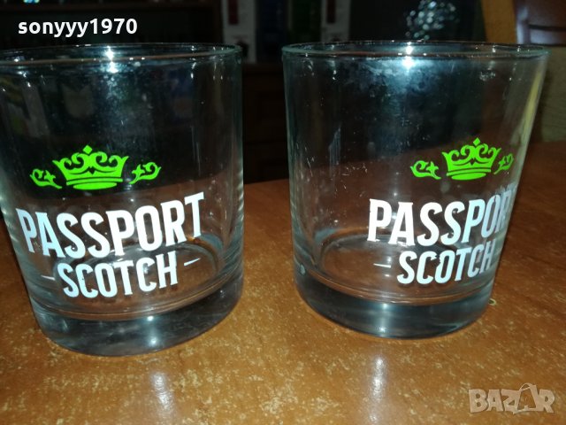 passport-SCOTCH 2 чаши за уиски 2811211711, снимка 7 - Колекции - 34956112
