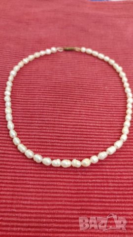 Старо колие, гердан, огърлица, естествени перли.