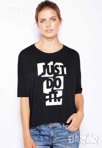 Nike just do it-дамска тениска М - Л размер 