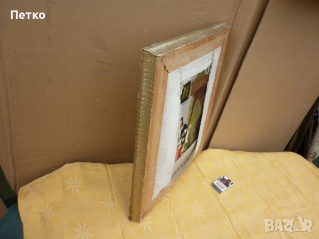 Голям  автентичен  гоблен, снимка 10 - Антикварни и старинни предмети - 53148414