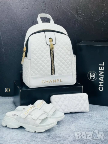 чехли на платформа chanel , снимка 13 - Чехли - 50999987