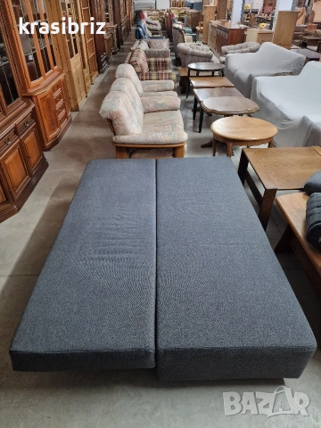 Разтегателен Диван.../Клик Клак/...с Ракла -внос от Германия!, снимка 6 - Дивани и мека мебел - 53563625