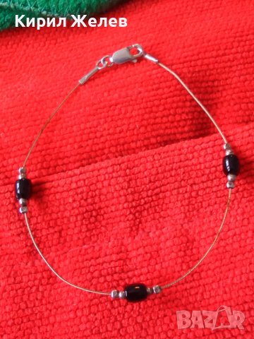 ПОСРЕБРЕНА ФЕШЪН АРТ НЕЖНА ГРИВНА БЛАГОРОДНА НЕРЪЖДАЕМА СТОМАНА МАРКИРАНА 925 ЗАКОПЧАЛКА 27596, снимка 8 - Гривни - 40532521