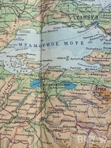 Турция карта, снимка 4 - Енциклопедии, справочници - 51825091