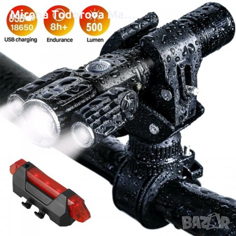 Фенерче за колело нощно каране със силна светлина 3 лед LED фенерче с форма на самолет, снимка 12 - Аксесоари за велосипеди - 37799724