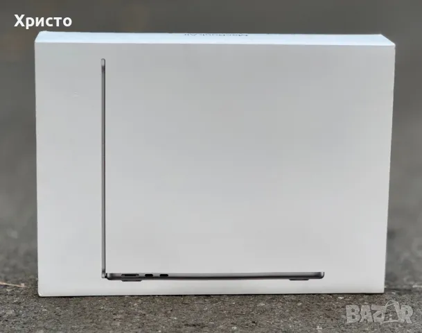 НОВ!!! Лаптоп Apple MacBook Air 13", Apple M3, 8GB RAM, 512GB, Space Grey, снимка 5 - Лаптопи за работа - 47595644