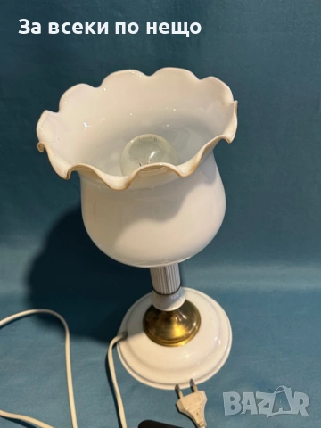 Стара нощна лампа , снимка 5 - Настолни лампи - 53290627
