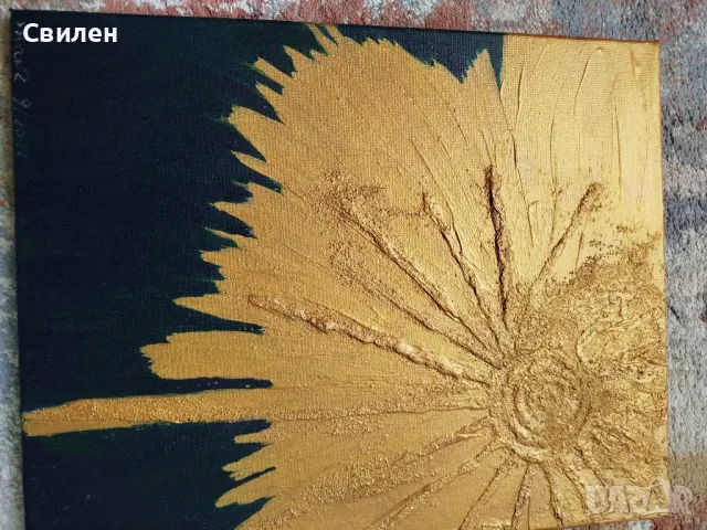 Абстрактна авторска картина , снимка 4 - Картини - 48833807