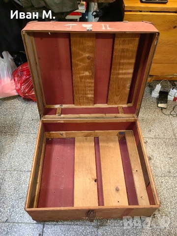 Немски транспортен сандък , снимка 9 - Антикварни и старинни предмети - 52814685