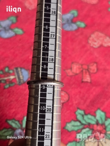 Сребърен пръстен. 18,8мм. Цена 32,99лв. За Севлиево безплатна доставка. , снимка 6 - Пръстени - 51893701