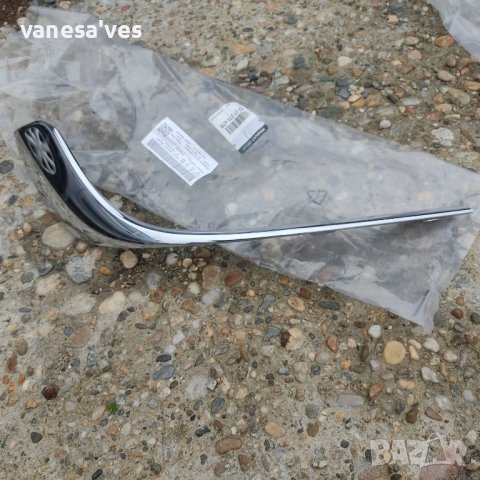 Оригинална Хромирана лайстна на предна броня за Рено Сценик и Гранд Сценик за Модели след 2008г, снимка 5 - Части - 39487938