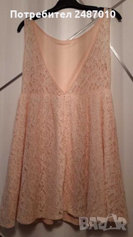 Дантелена рокля, снимка 2 - Рокли - 28700329