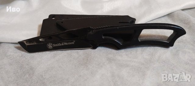 Smith & Wesson Sw990 Black Neck Survival Tactical Knife, снимка 6 - Ножове - 43885340