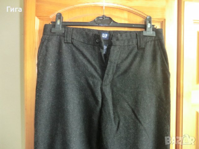 Два чифта вълнени панталони Gap с подплата, снимка 7 - Панталони - 37202666