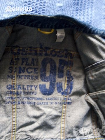 Детско дънково яке OshKosh, снимка 3 - Детски якета и елеци - 32234521