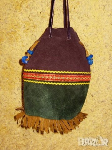 Две битови велурени торбички, снимка 4 - Декорация за дома - 35524933