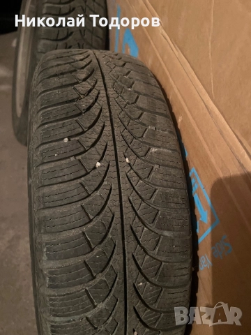 Зимни гуми Michelin 2 бр. и ESA Tecar 2 бр. 185/60/15, снимка 2 - Гуми и джанти - 52296580