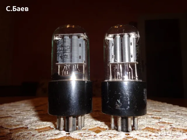 Радио лампи 6Н8С и 6Н9С, снимка 2 - Ресийвъри, усилватели, смесителни пултове - 49535718