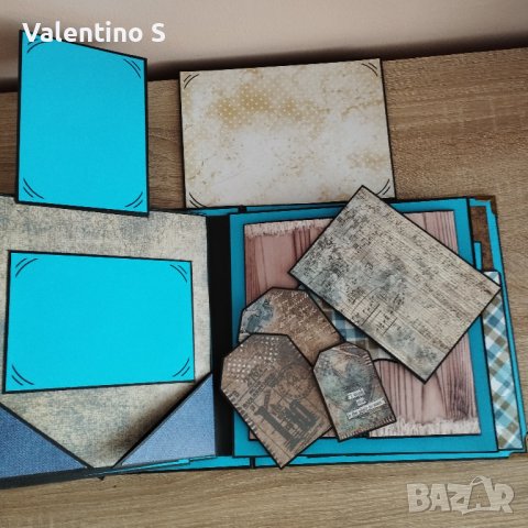 Ръчно изработен скрапбук албум, снимка 6 - Други - 39643940