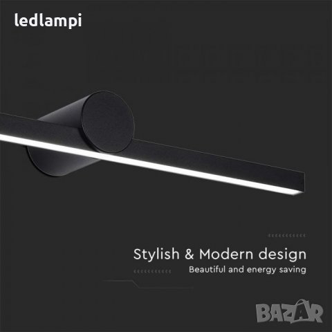 LED Аплик за огледало/картина 10W Черен , снимка 2 - Лед осветление - 39143830