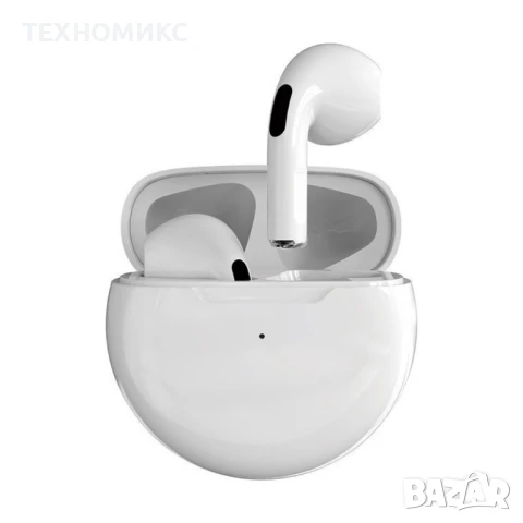 Безжични слушалки Pro 6, IPX4 водоустойчив, зареждаща се кутия , снимка 12 - Слушалки и портативни колонки - 41948003