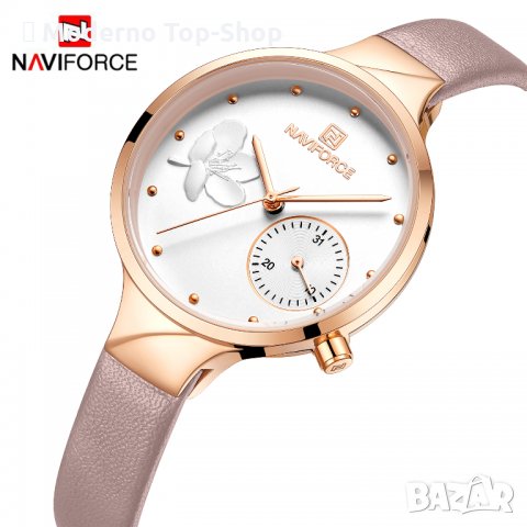 Дамски часовник NAVIFORCE Feminino Brown/Gold 5001L RGWPG., снимка 1 - Дамски - 34752618