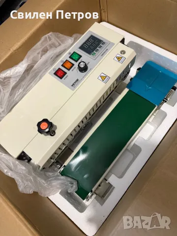 Машина за запечатване / Лепачка за опаковки, снимка 5 - Други машини и части - 49925117