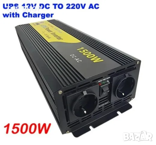 Eaglestar UPS Инвертор със зарядно, чиста синусоида 12V, снимка 2 - Друга електроника - 49174037