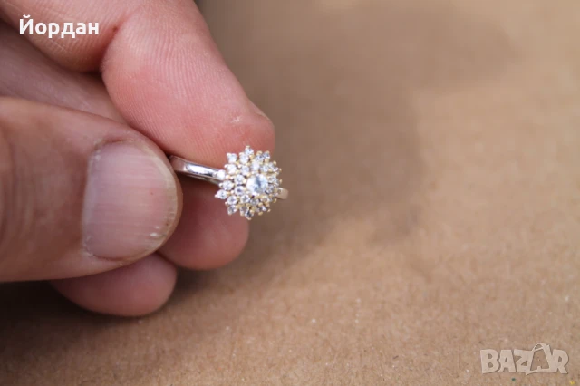 Дамски сребърни обеци , снимка 7 - Обеци - 50474494