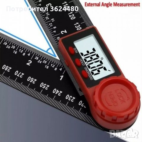 Цифров електронен ъгломер с дисплей, снимка 9 - Измервателни инструменти - 40159722