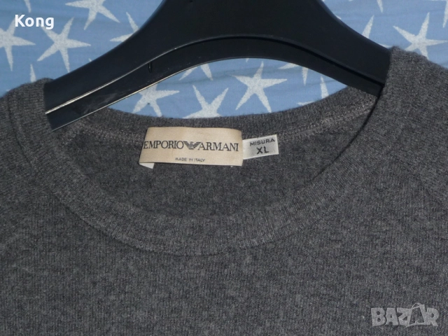 винтидж Emporio Armani Italy вълнето Ново палто Daniele Fiesoli горница мерино Италия Емпорио Армани