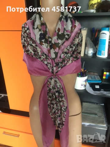 Копринен шал Marc O'Polo, снимка 2 - Шалове - 51742598