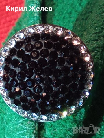 ШАРМАНТНА ФЕШЪН АРТ КРИСТАЛНА СРЕБЪРНА ОБЕЦА СРЕБРО 925 ДИЗАЙНЕРСКИ МОДЕЛ 40131, снимка 3 - Обеци - 42474377