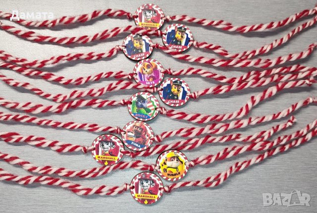 Мартенички и мартенски декорации , снимка 6 - Декорация за дома - 43942312