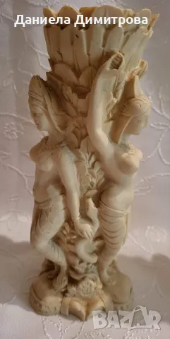 Две вази / свещници , снимка 4 - Антикварни и старинни предмети - 48235604