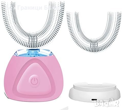 Нова Електрическа Четка за Зъби с Масажиращ Режим и Силиконова Глава