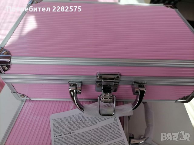 Куфарче с гримове с немско качество в РОЗОВ ЦВЯТ , снимка 1 - Романтични подаръци - 34753043