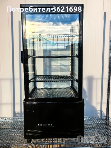 Хладилна витрина вертикална 78 литра. CL-78, снимка 2 - Хладилни витрини и фризери - 52627861