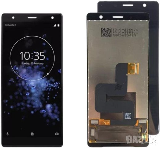 Дисплей за Sony Xperia XZ2 Compact ( Mini ) / H8314, H8324, черен ), снимка 1 - Резервни части за телефони - 40789079