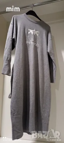 Дамска рокля в сиво Pinko, снимка 3 - Рокли - 48430208