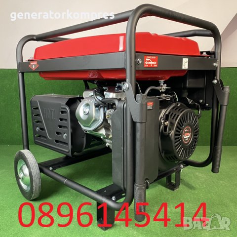 Генератор за ток 6,5 KW монофазен - медни ротор и статор, снимка 5 - Генератори - 43151360
