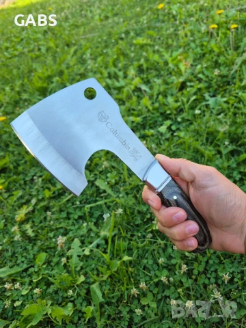 Туристическа къмпинг брадва Columbia F-12, снимка 7 - Ножове - 51389960