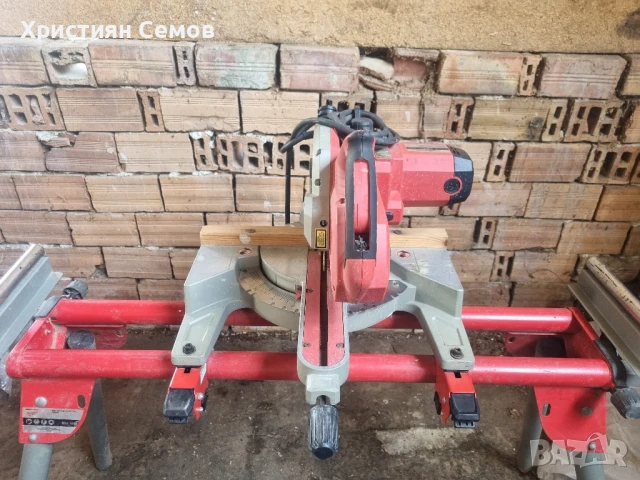 Изключително запазен електрически потапящ циркуляр MILWAUKEE MS 216 SB, снимка 3 - Други инструменти - 51179202