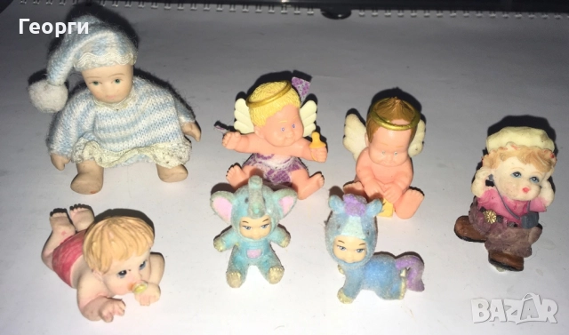 Лот фигугки - бебета и ангелчета от Италия.